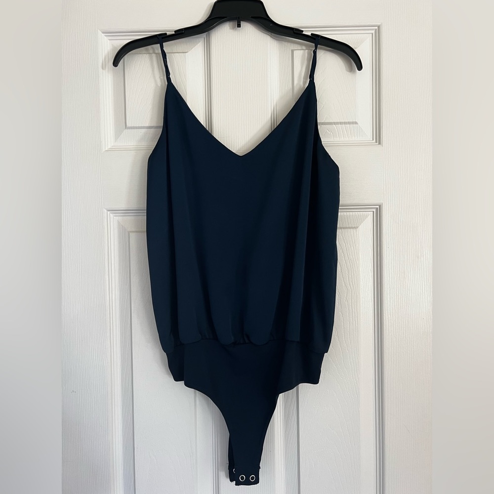 Small Altar’d State Navy tank top bodysuit
